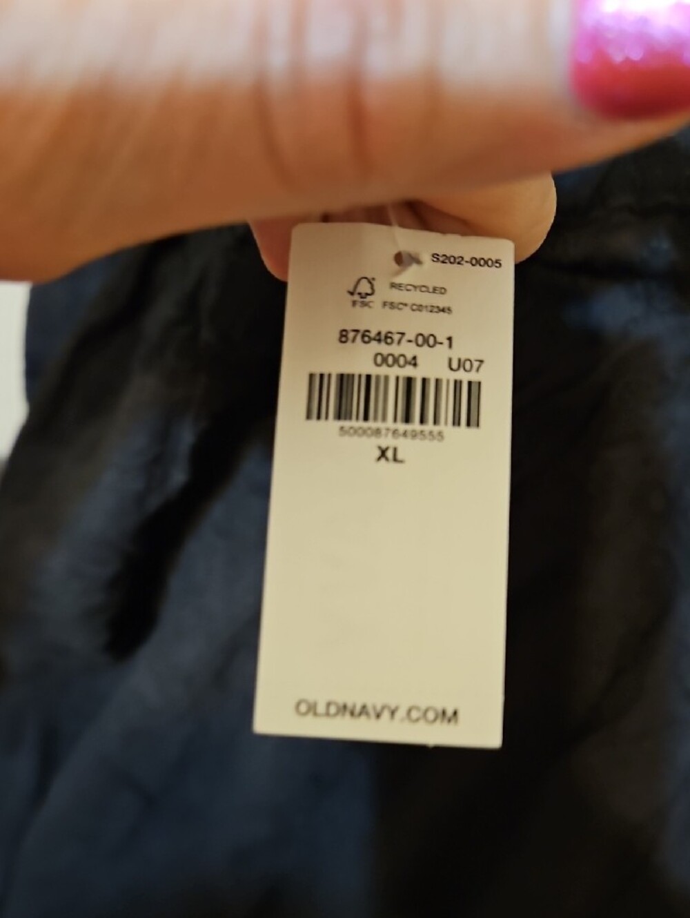 Old Navy Black Eyelet Tie-Shoulder Midi Dress - Picture 8 of 9